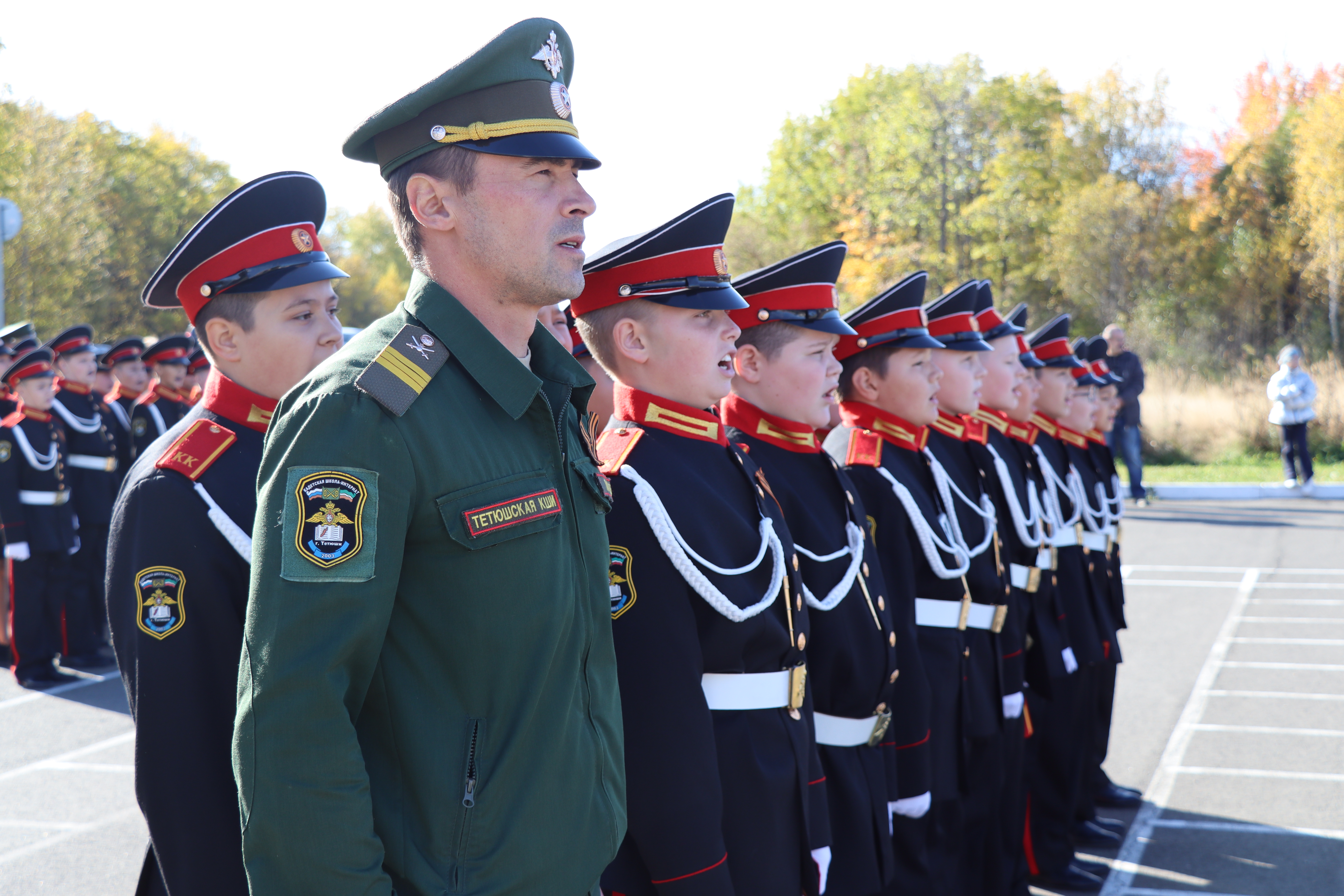 Посвящение в кадеты. Фото: Галина Тазетдинова