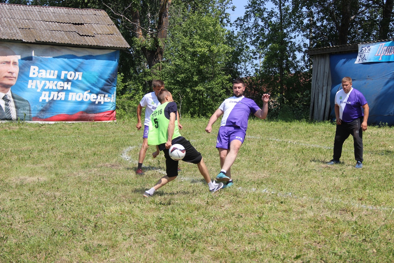 Футбол в селе Богдашкино