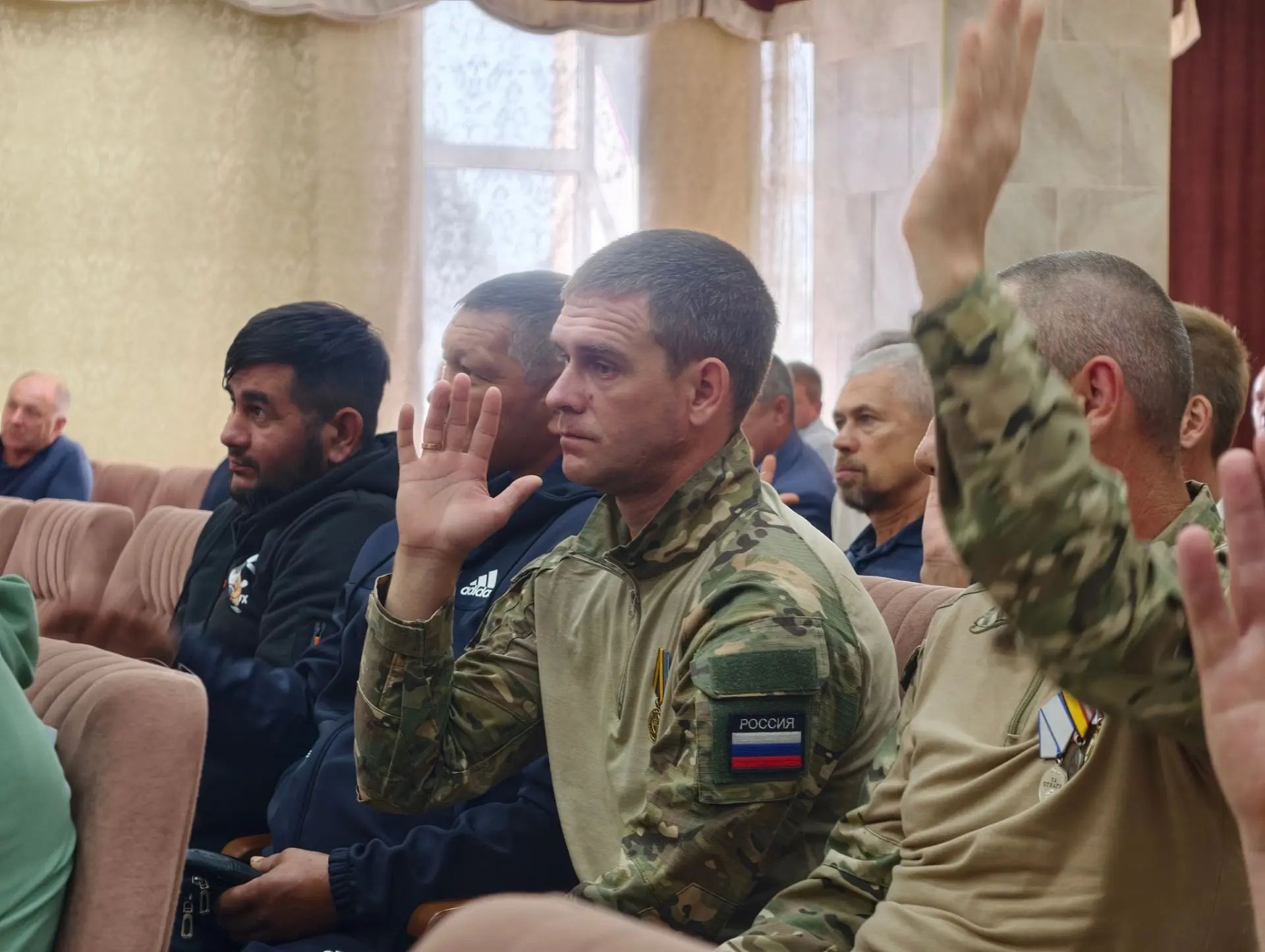 В Тетюшском районе создано местное отделение  Ассоциации ветеранов СВО Татарстана. Фото: Елена Калашникова