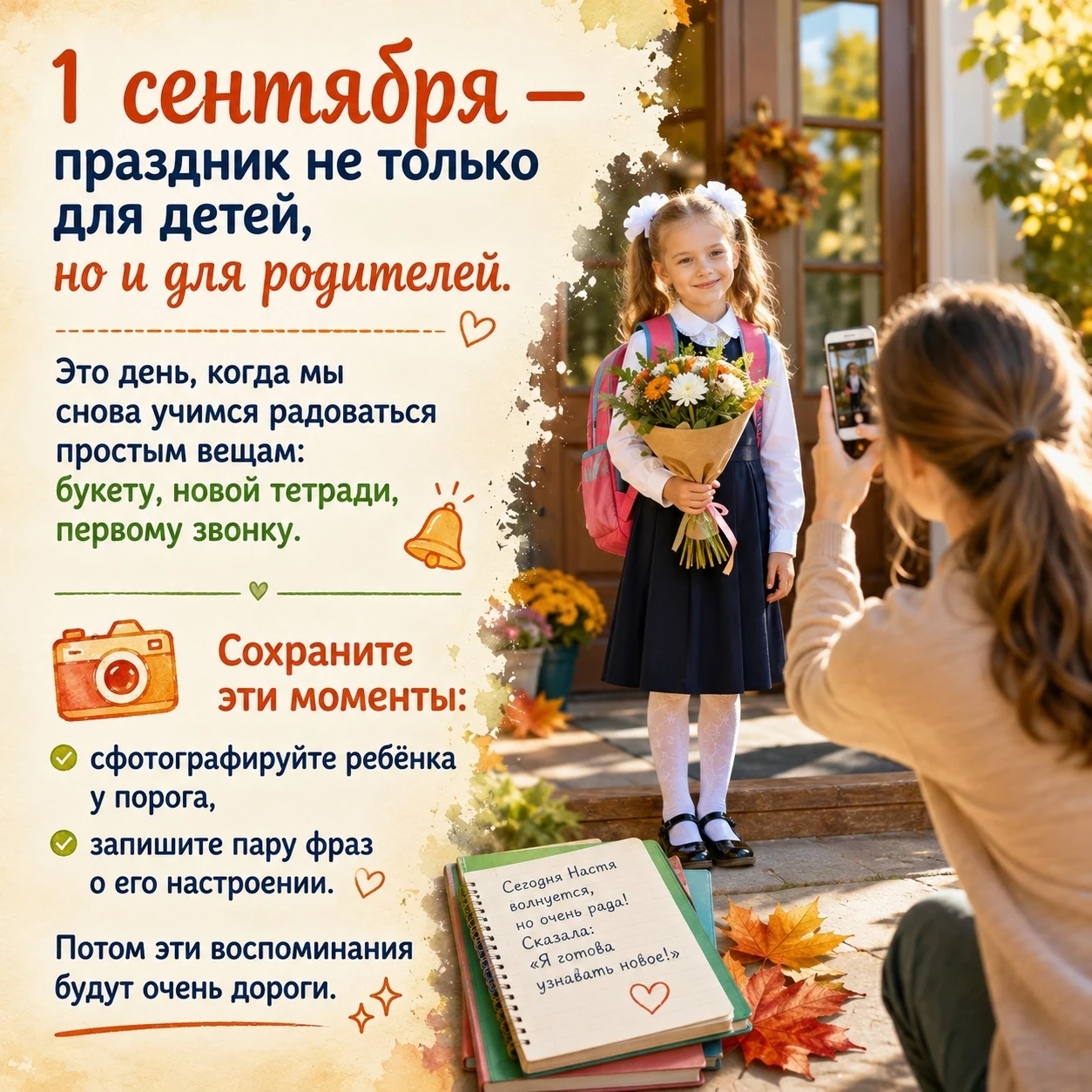 1 сентября - День знаний. Фото сгенерировано с помощью ИИ