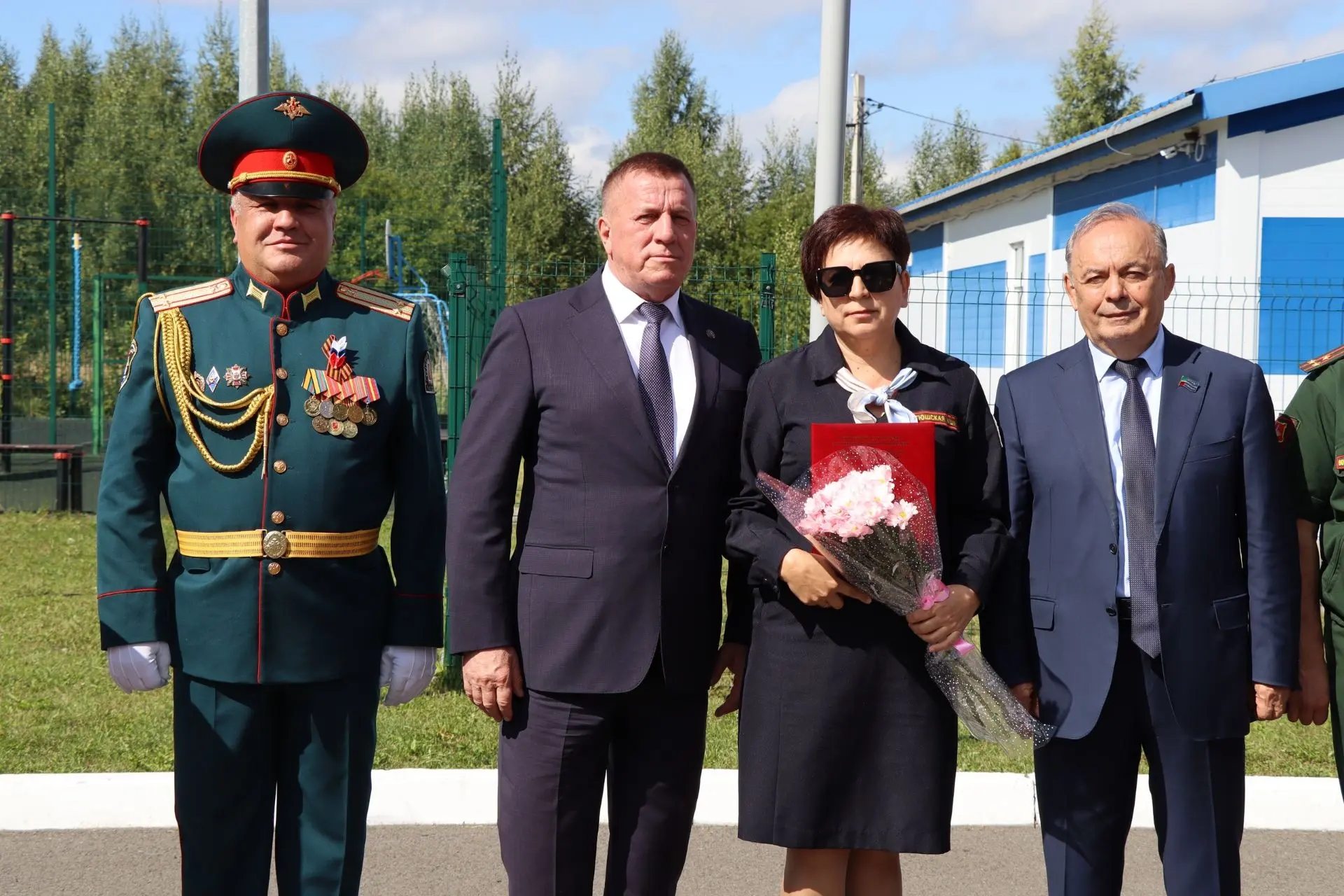 День знаний в Тетюшское кадетской школе-интернат. Фото Елена Калашникова