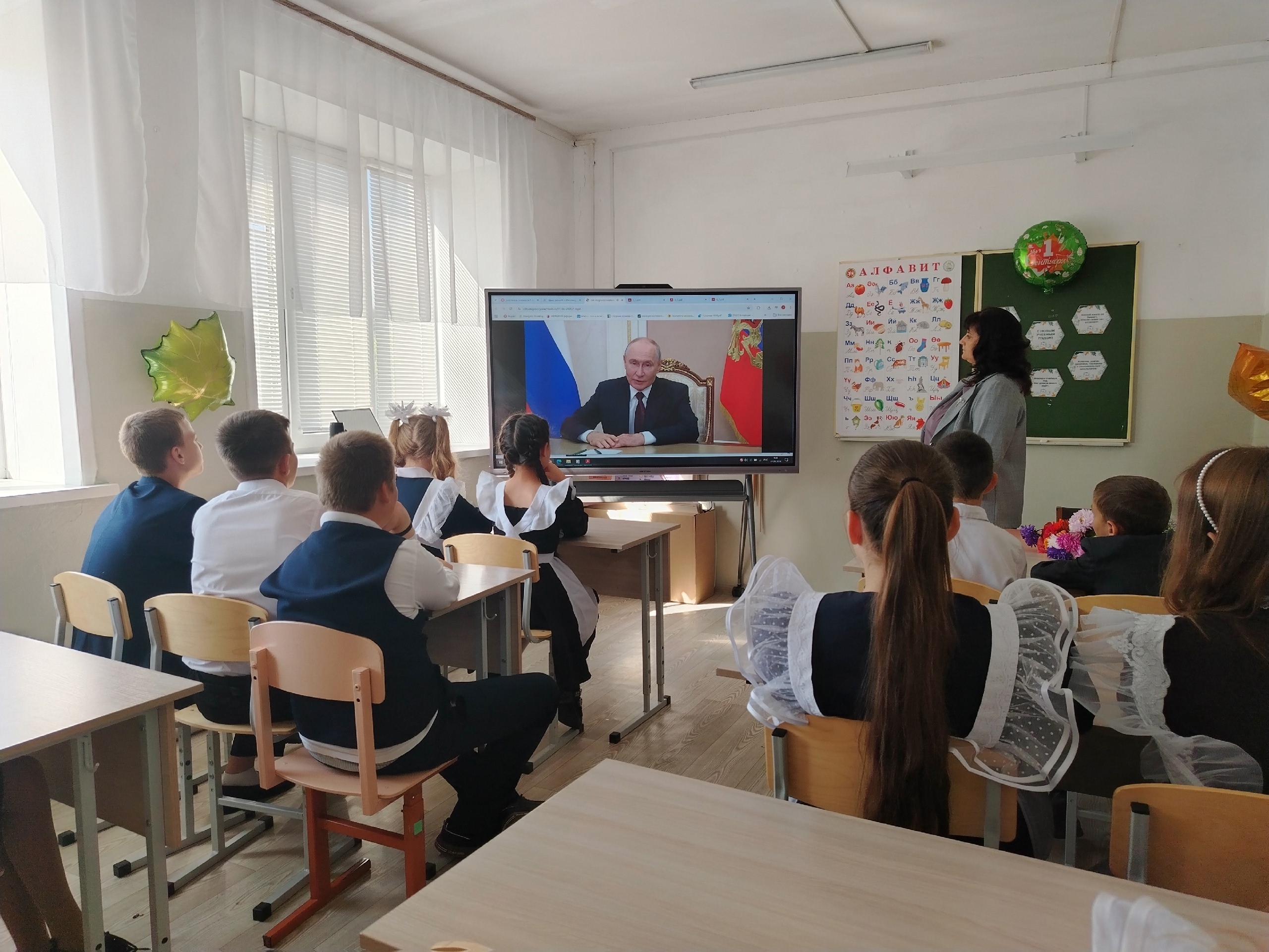 День знаний в Нармонской СОШ. Фото: соцсети