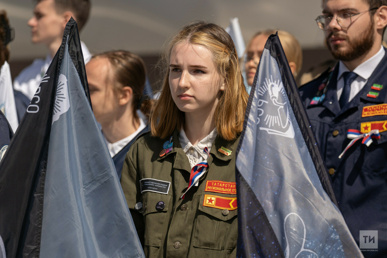 Студотряды Татарстана. фото: Татар-информ