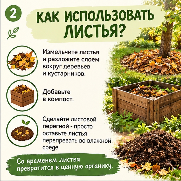 Осенняя листва. Фото сгенерировано с помощью ИИ