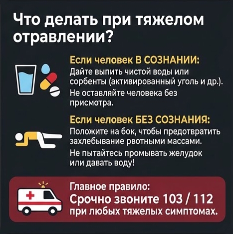 Алкогольные отравления. Карточка сгенерирована с помощью ИИ