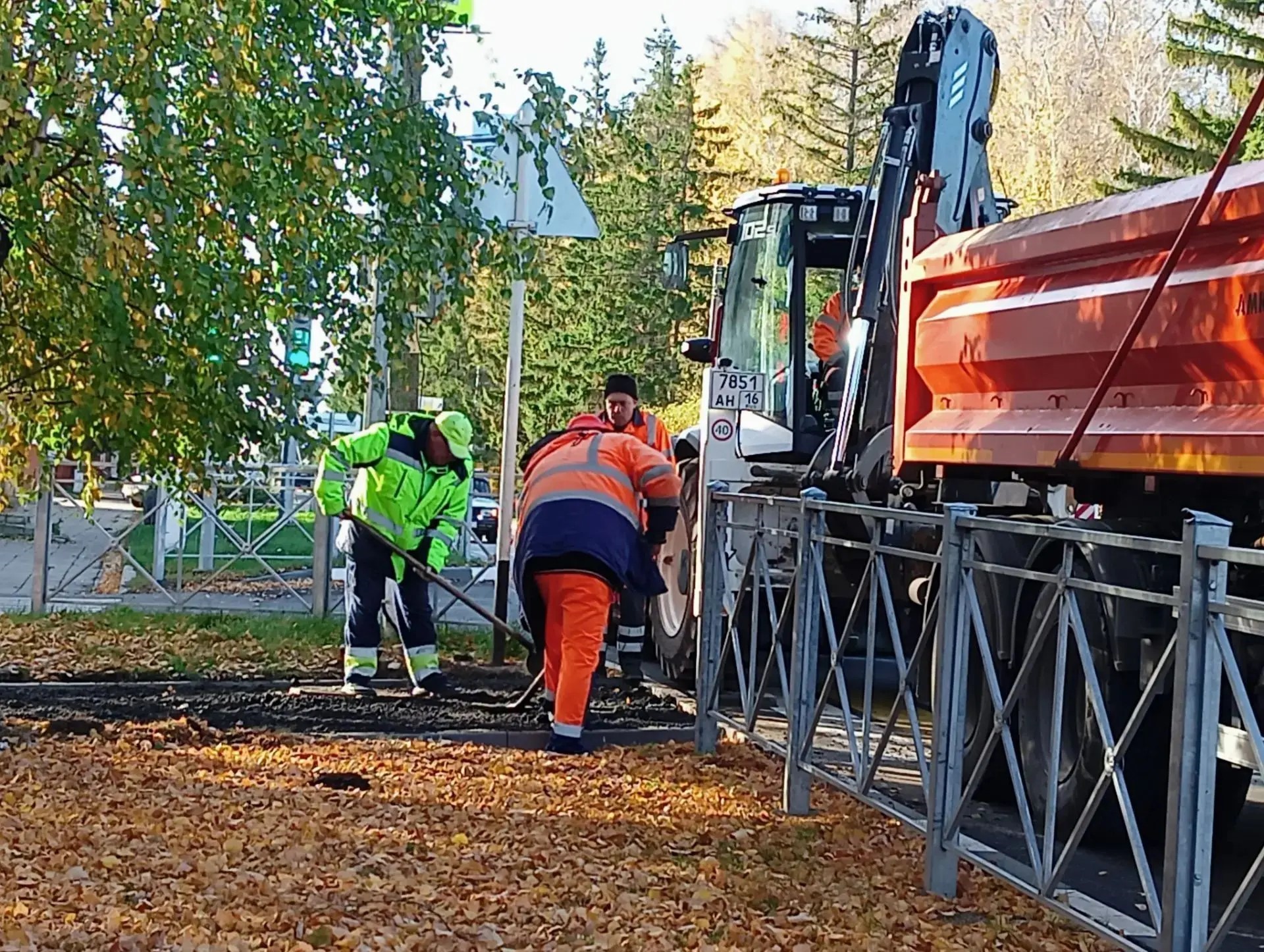 Благоустройство в Тетюшах. Фото: Эндже Газизова
