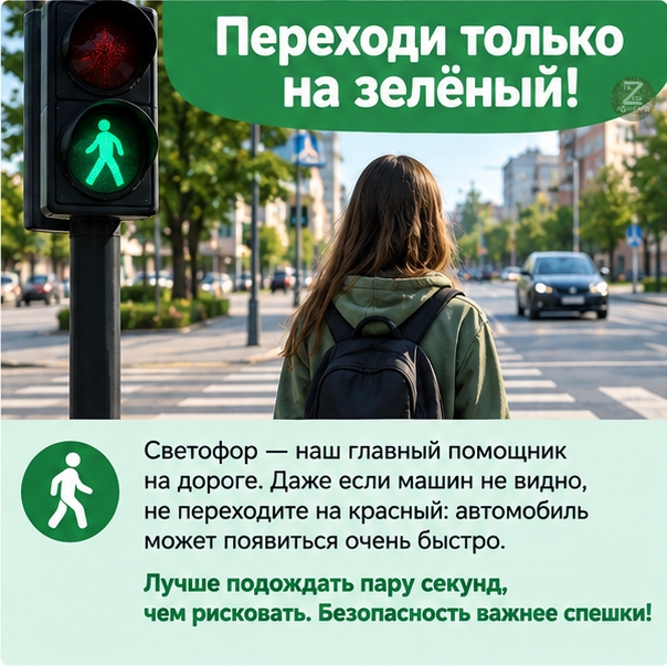 Соблюдай ПДД. Фото сгенерировано нейросетью
