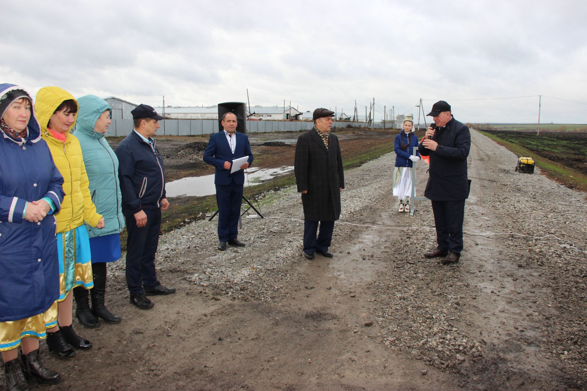 В Тетюшском районе введена в эксплуатацию новая дорога