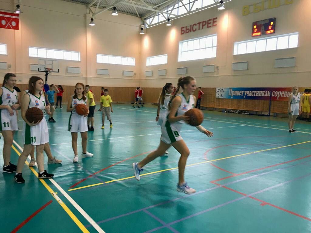 В Тетюшах соревновались юные баскетболисты