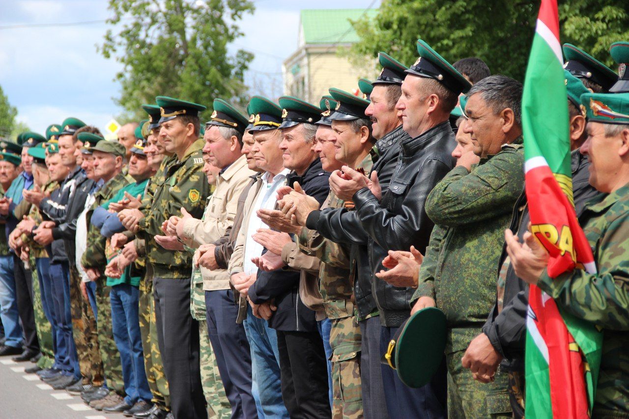 В Тетюшах состоялся митинг, посвященный Дню пограничника «Я служу России!»