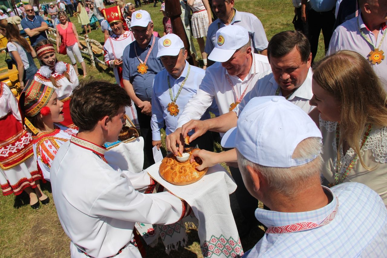 В Кильдюшеве Тетюшского района прошел V Республиканский фестиваль мордовской культуры «Валда Шинясь»