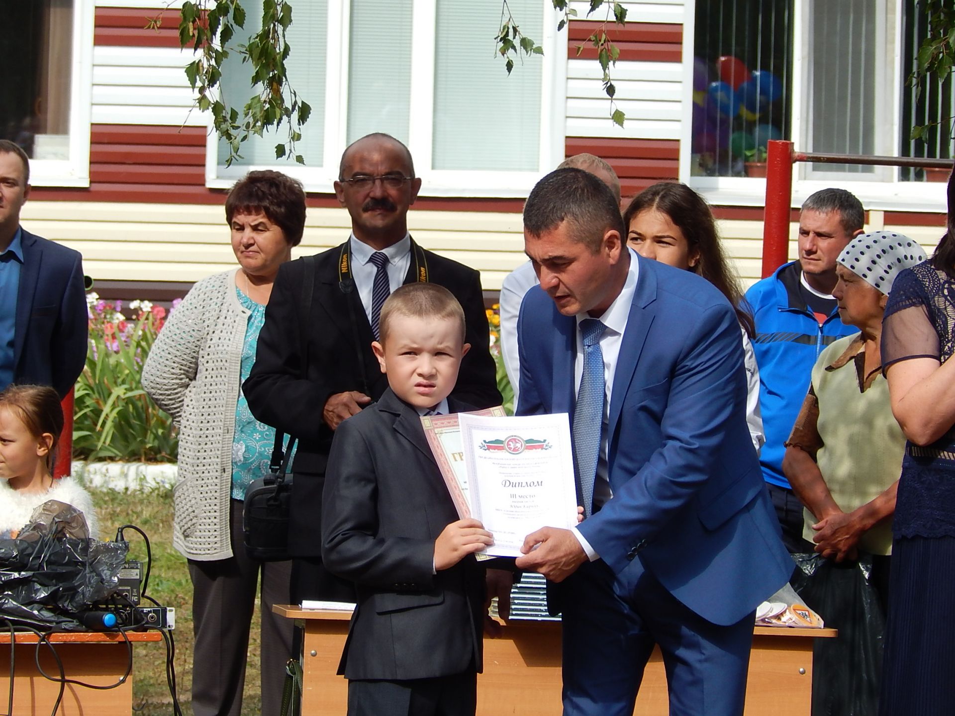 День знаний в Тетюшской средней школе №2