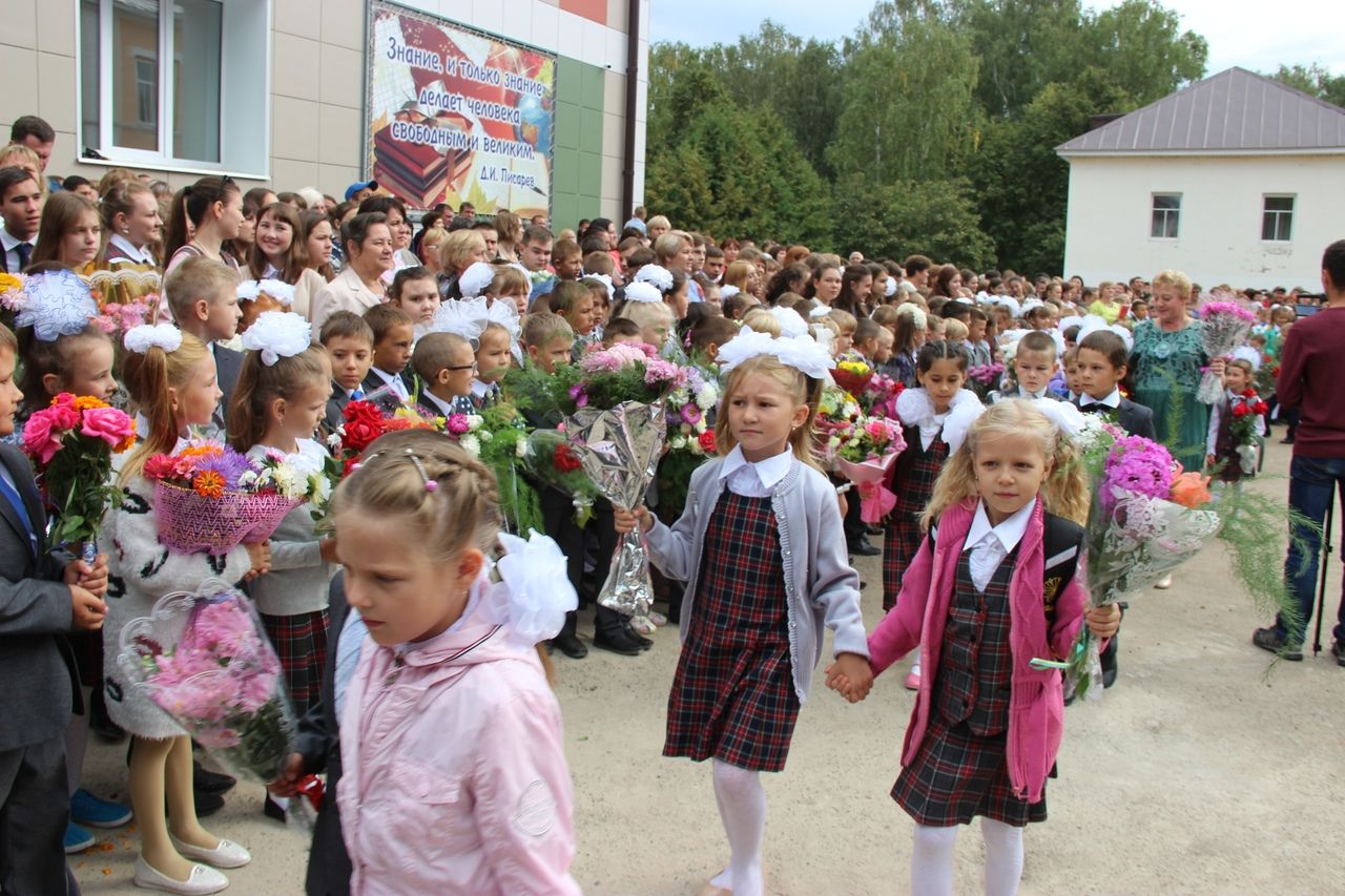 День знаний в Тетюшской средней школе №1