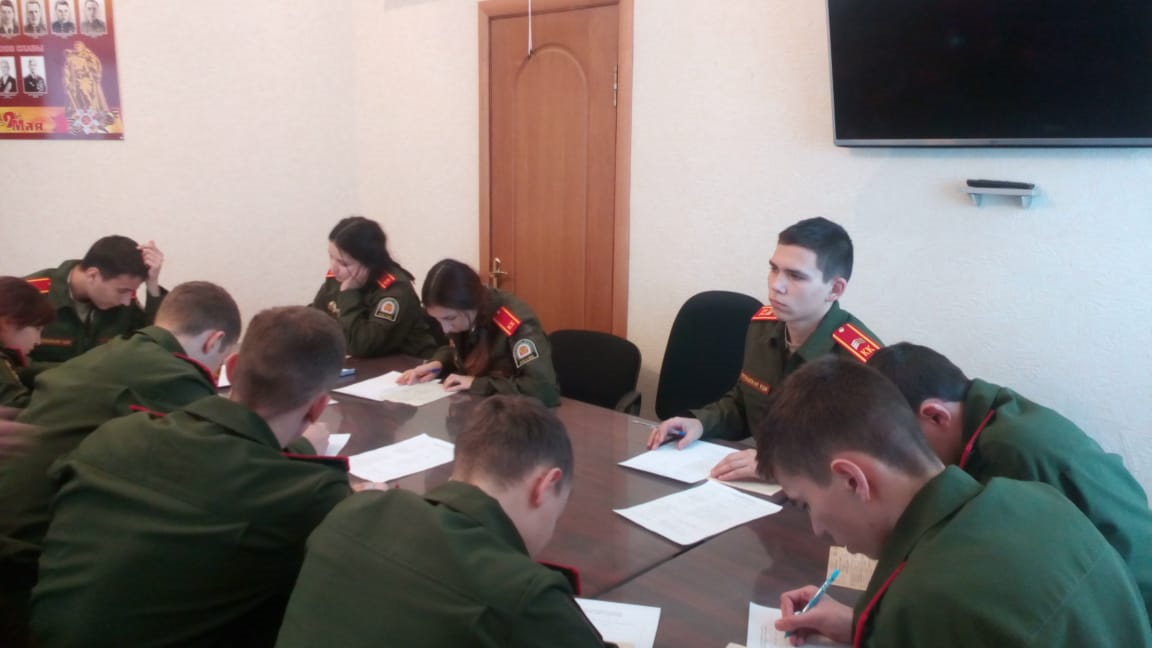 Волонтеры Тетюшской кадетской школы-интерната