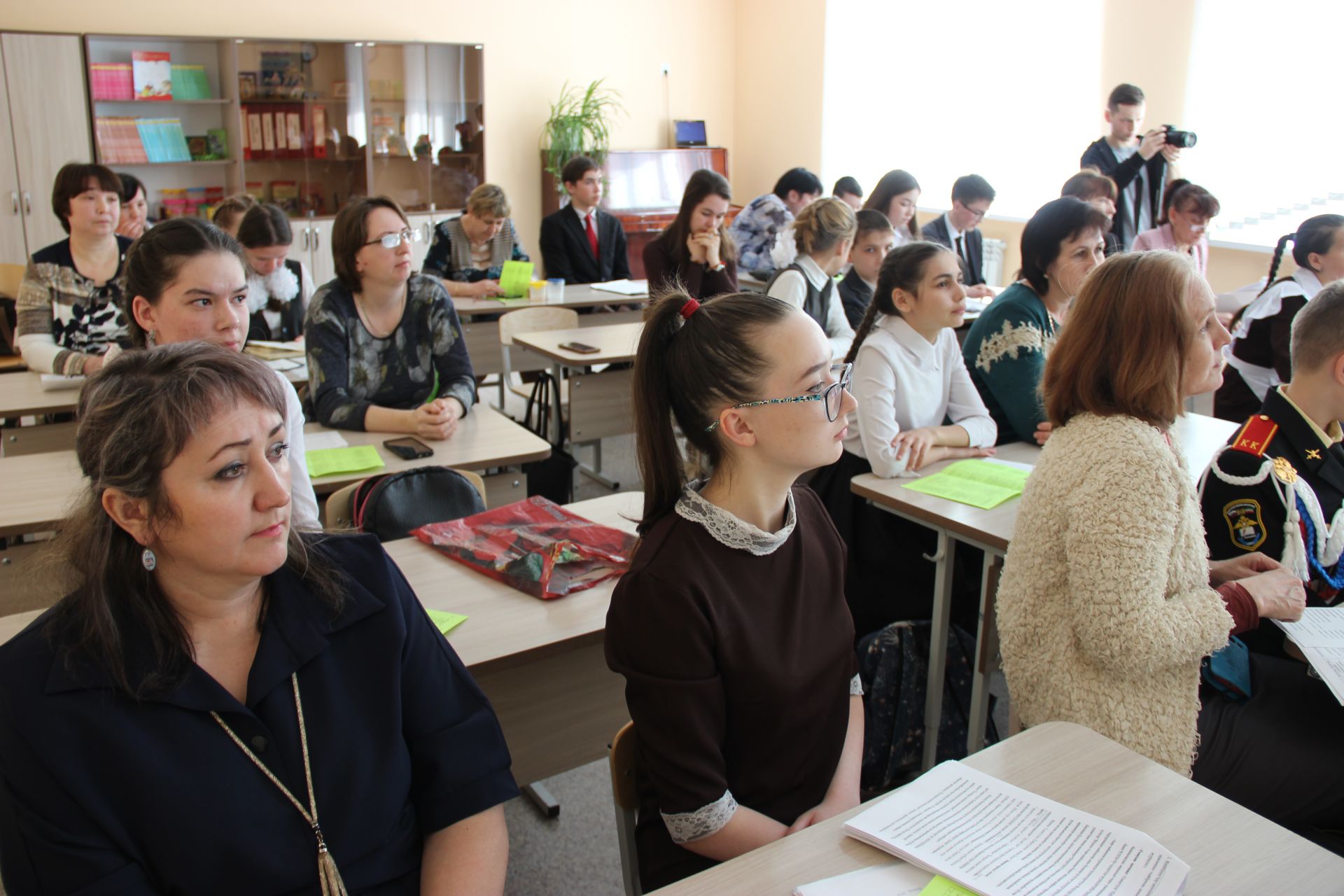 В Тетюшах, на базе ТСОШ №1 проходит Республиканская научно-исследовательская конференции школьников «Камаевские чтения»