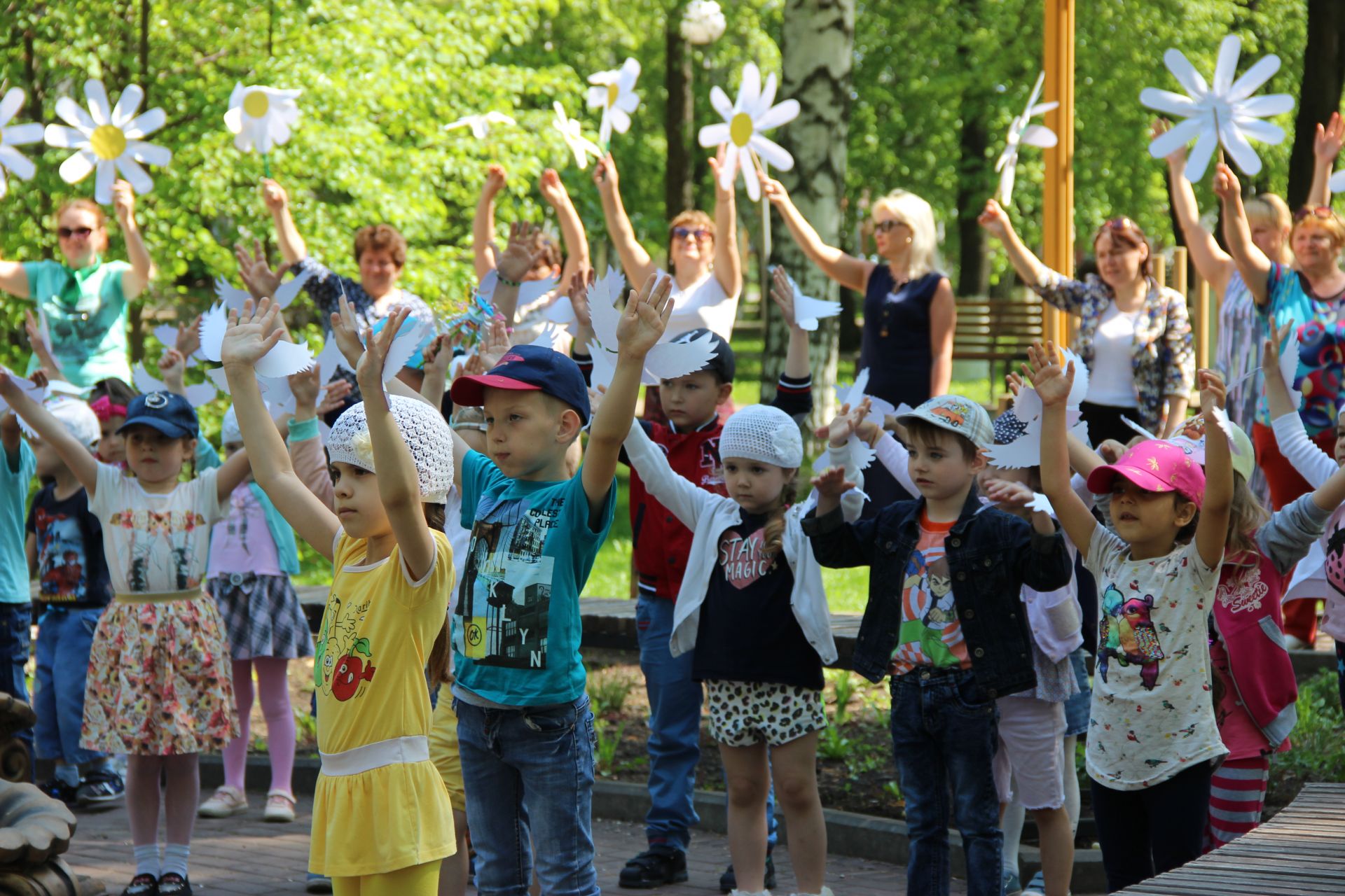 В Ценральном парке прошла экологическая акция