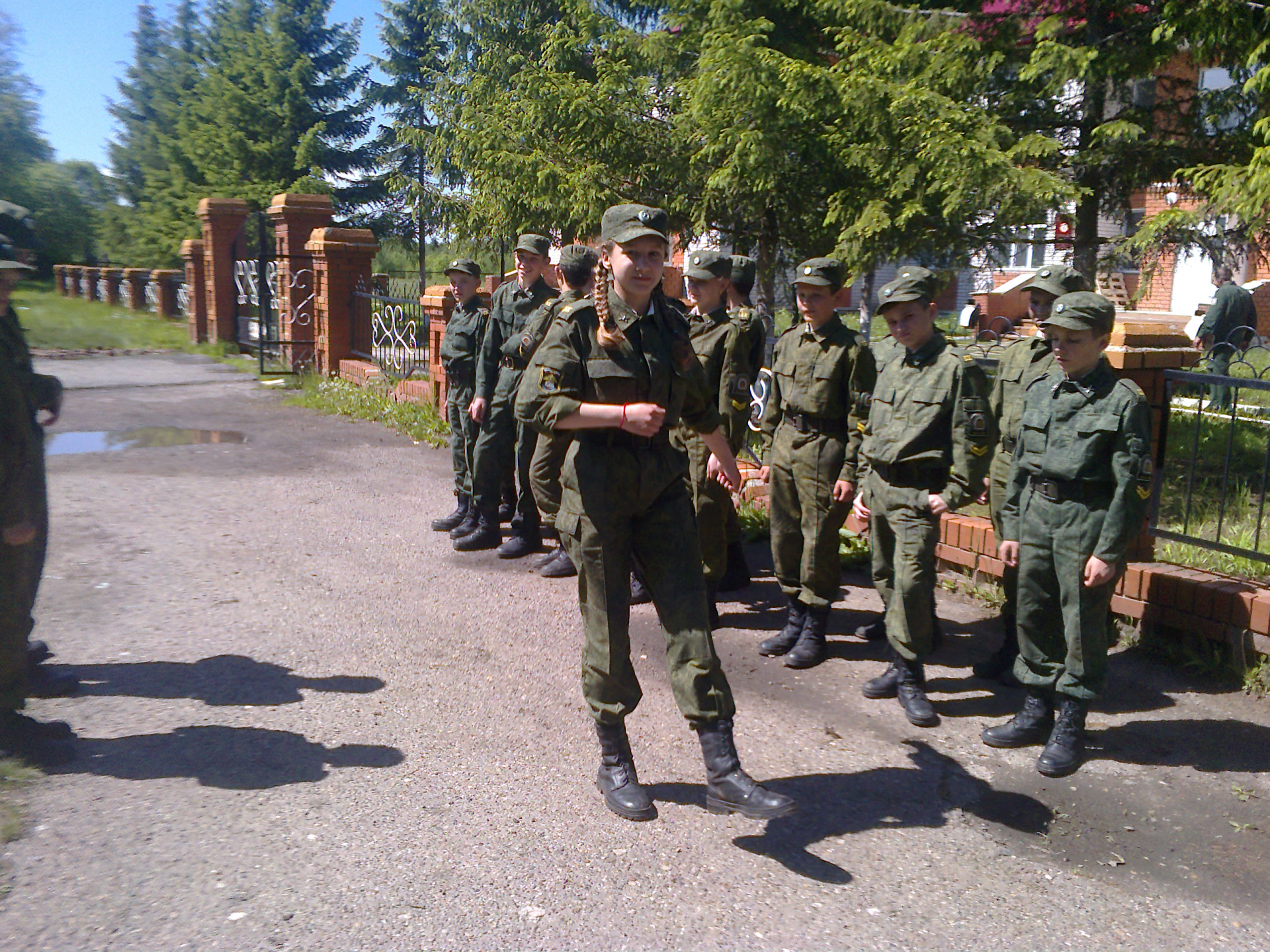 Тетюшские кадеты на учебных военно-полевых сборах-2019