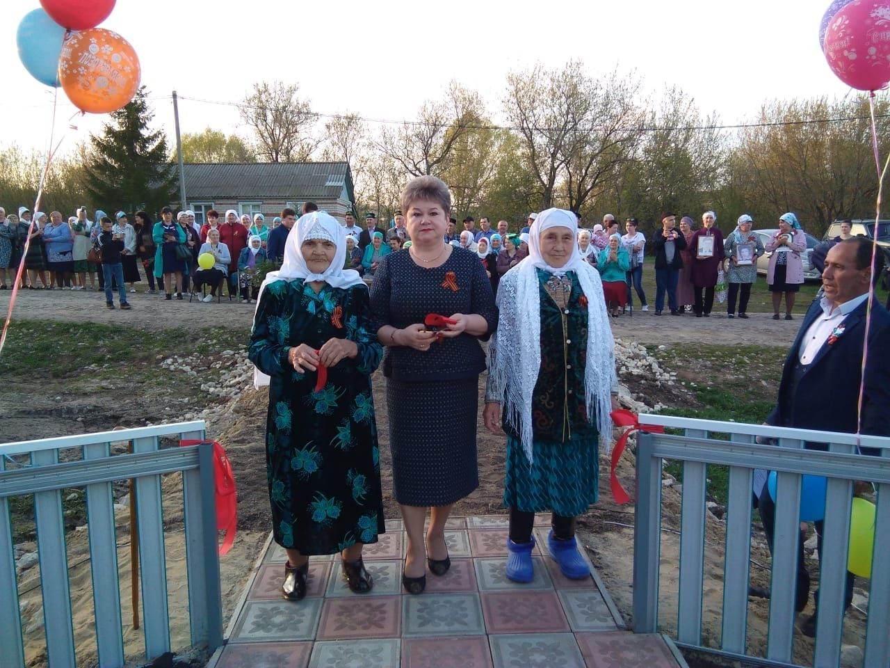 В селе Большие Атряси Тетюшского района  открылся мемориальный комплекс