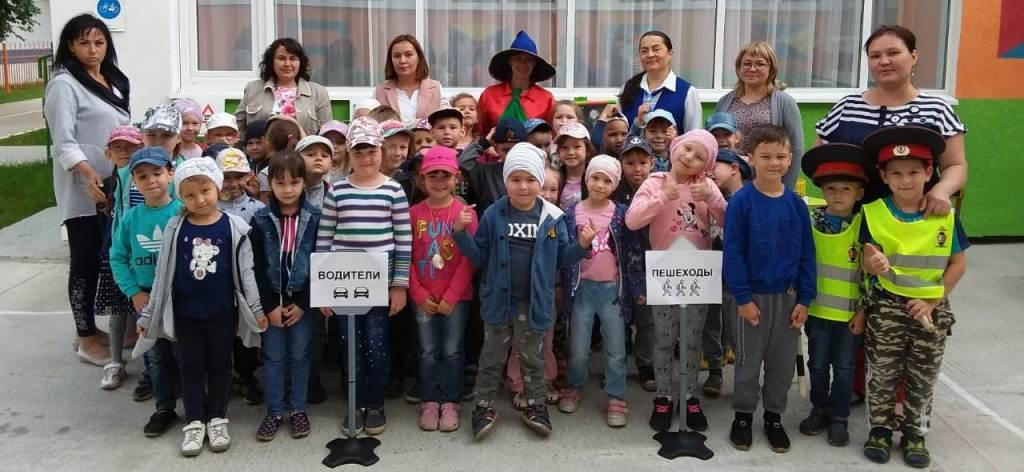 Для воспитанников детского сада провели профилактическое мероприятие «Дорожная азбука»