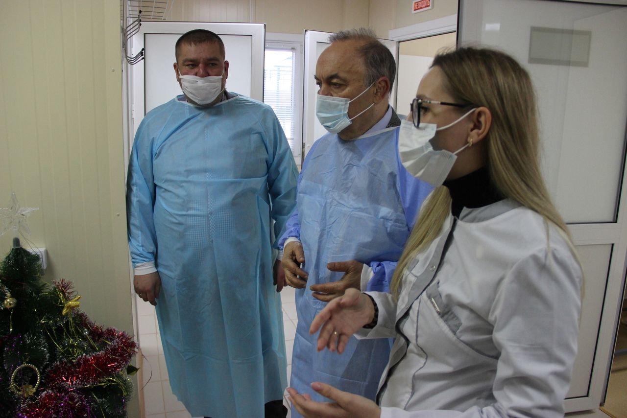 Состоялось открытие модульной врачебной амбулатории в Большом Шемякине