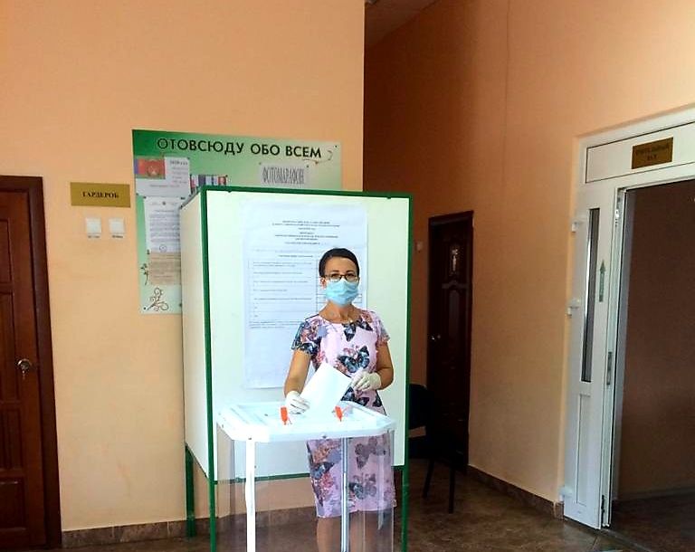 Голосование в Жуковском сельском поселении идет активно