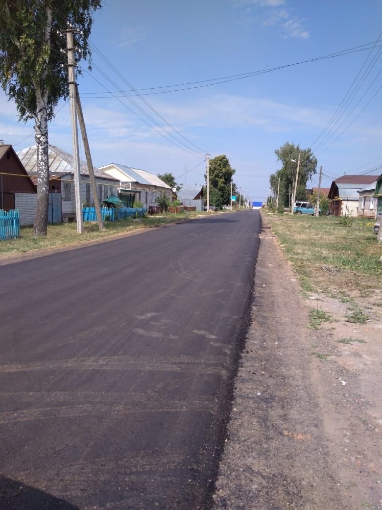 Строительство и ремонт дорог в Тетюшах продолжается