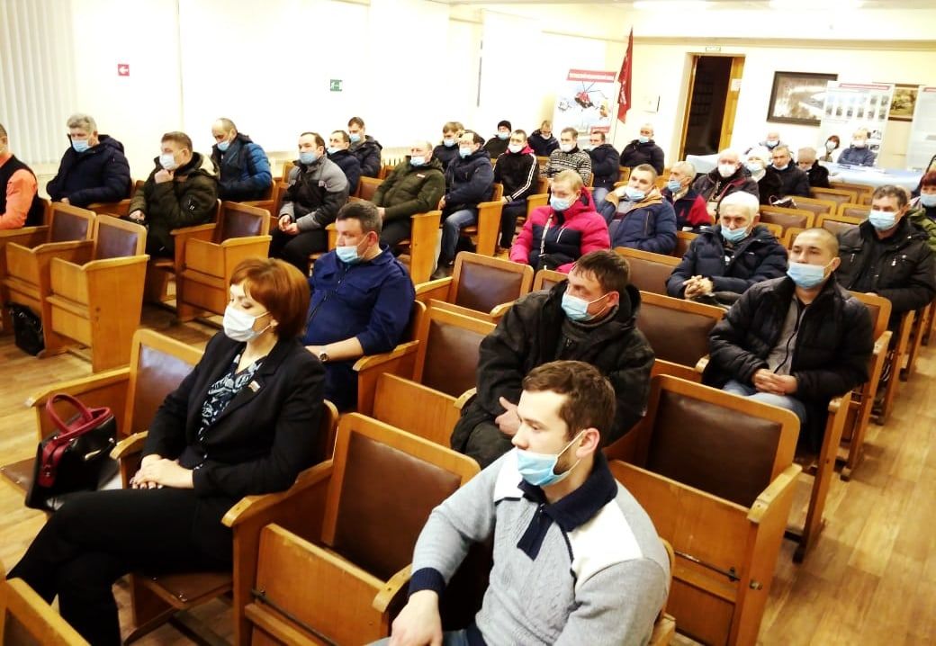 Встреча с трудовым коллективом Тетюшского механического завода