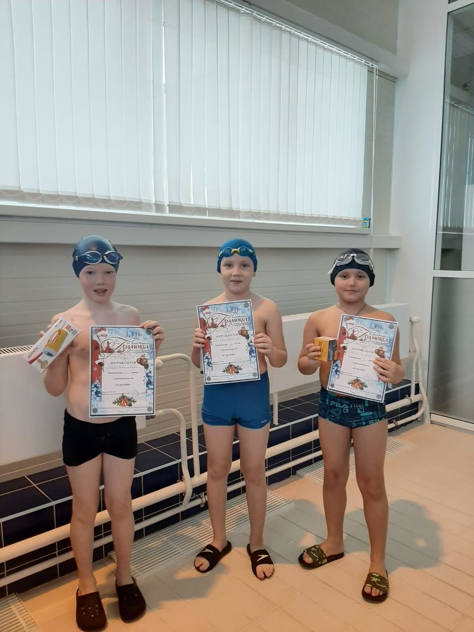В СОК «Барс» прошли соревнования по плаванию среди воспитанников Тетюшской спортивной школы