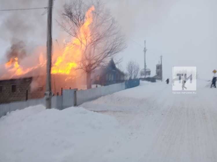 На пожаре в Татарстане погиб одинокий мужчина