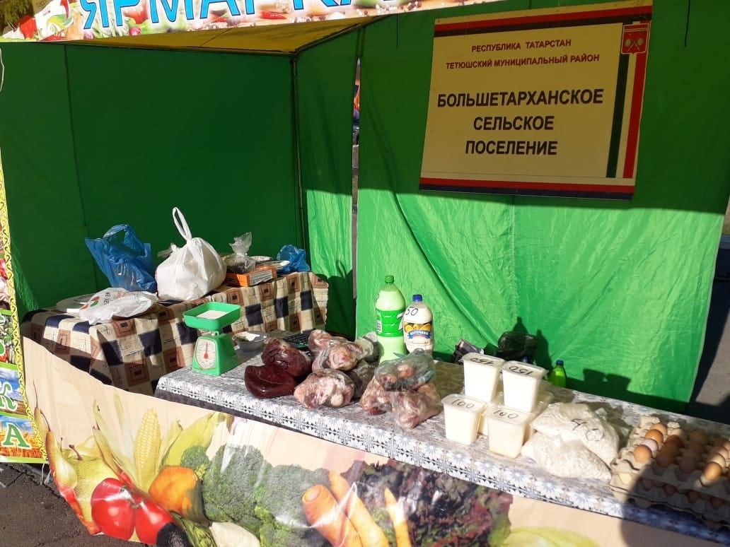 В Тетюшах местные сельхозтоваропроизводители представили для горожан свою экологически чистую продукцию