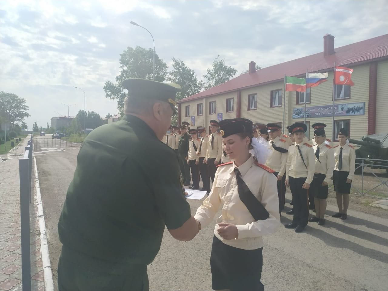 Учащимся Тетюшского района вручили знаки ВФСК ГТО