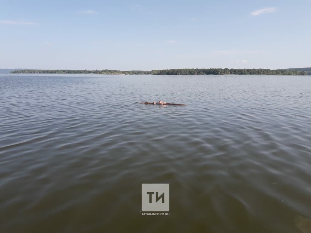 Татарстанец, поссорившись с друзьями, уплыл от них по реке