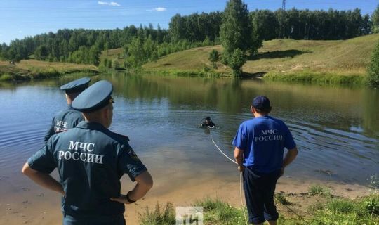 На днях в Татарстане в озере утонул мужчина