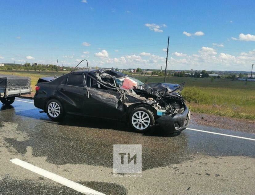 В ДТП с тремя авто в Татарстане пострадали трое взрослых и ребенок