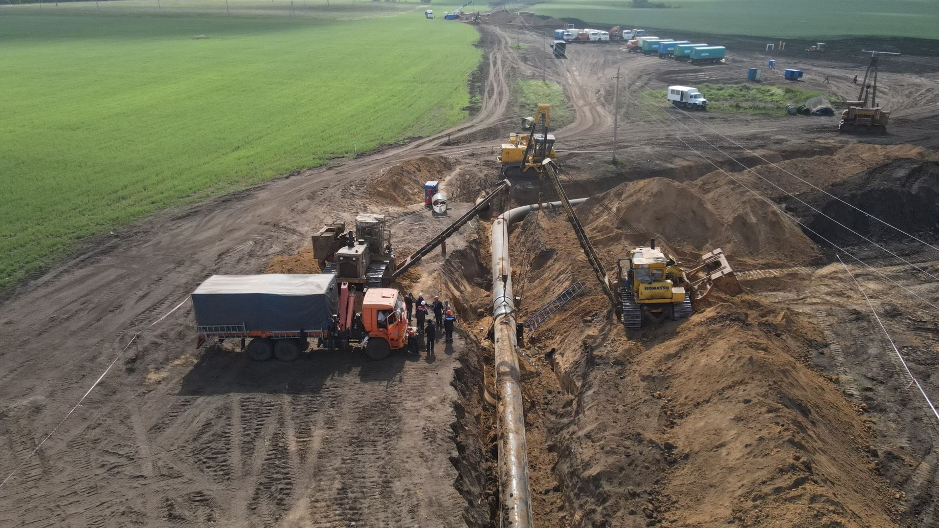 АО «Транснефть - Прикамье» подключило реконструированные участки трубопроводов в местах пересечения с автодорогой М-12