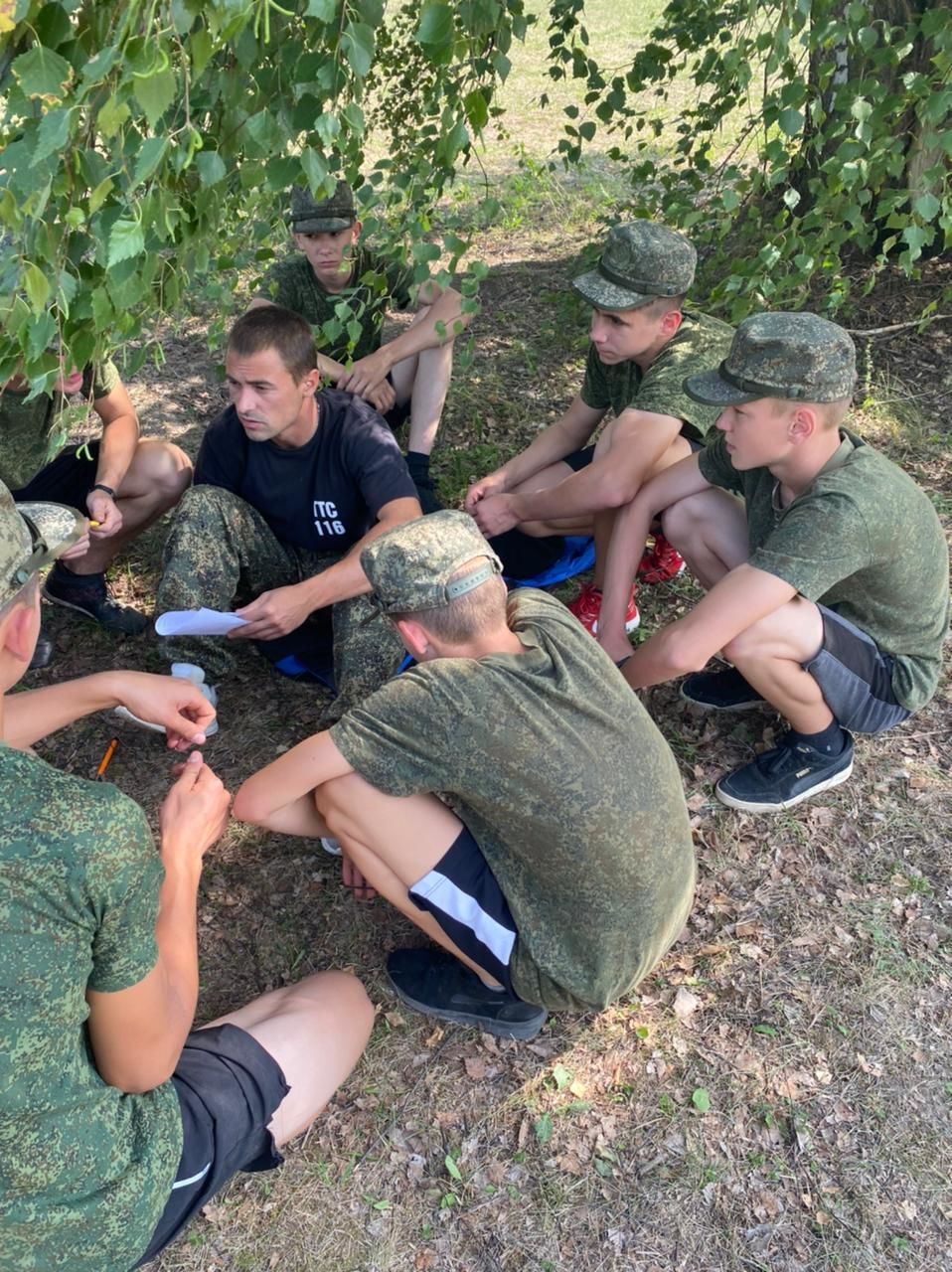 Тетюшские кадеты прошли парашютно-десантную подготовку
