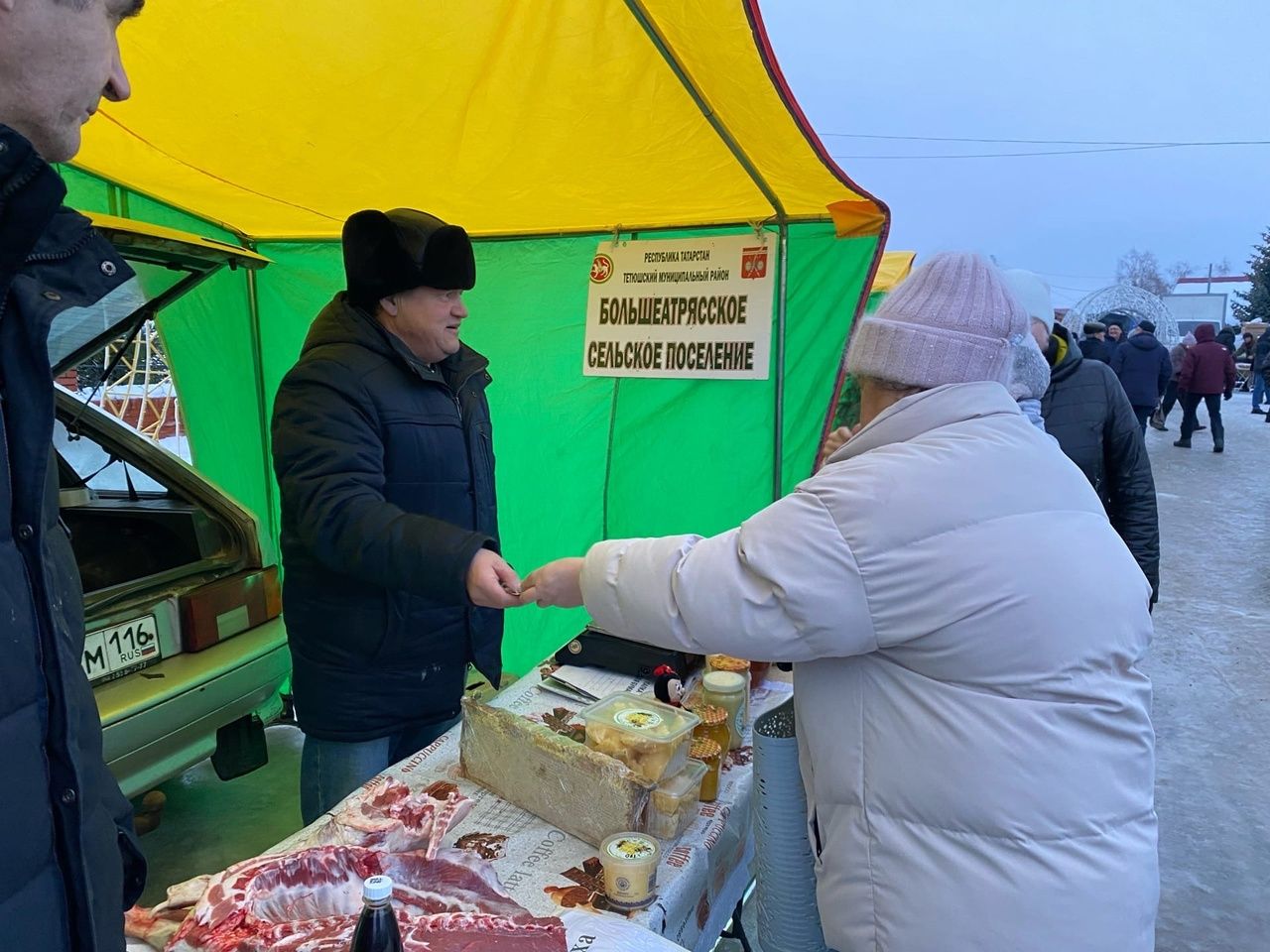 В Тетюшах состоялась последняя в этом году сельскохозяйственная ярмарка