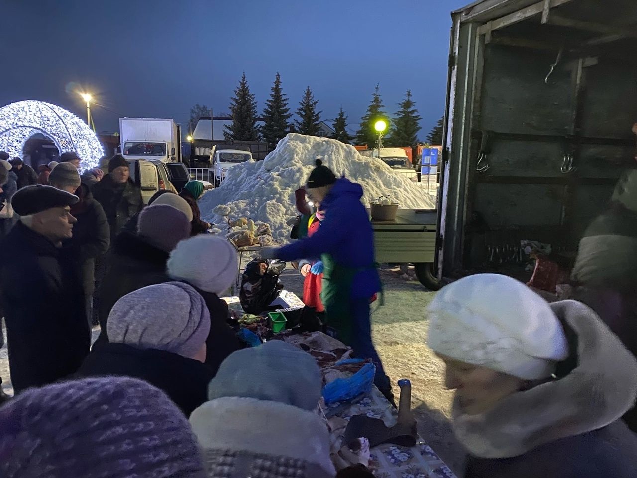 В Тетюшах состоялась последняя в этом году сельскохозяйственная ярмарка