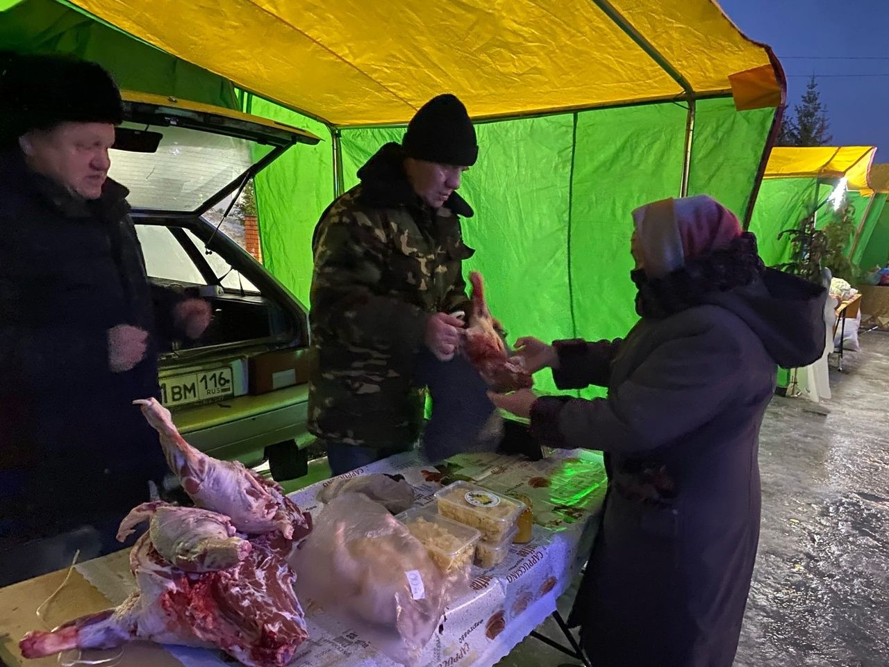 В Тетюшах состоялась последняя в этом году сельскохозяйственная ярмарка