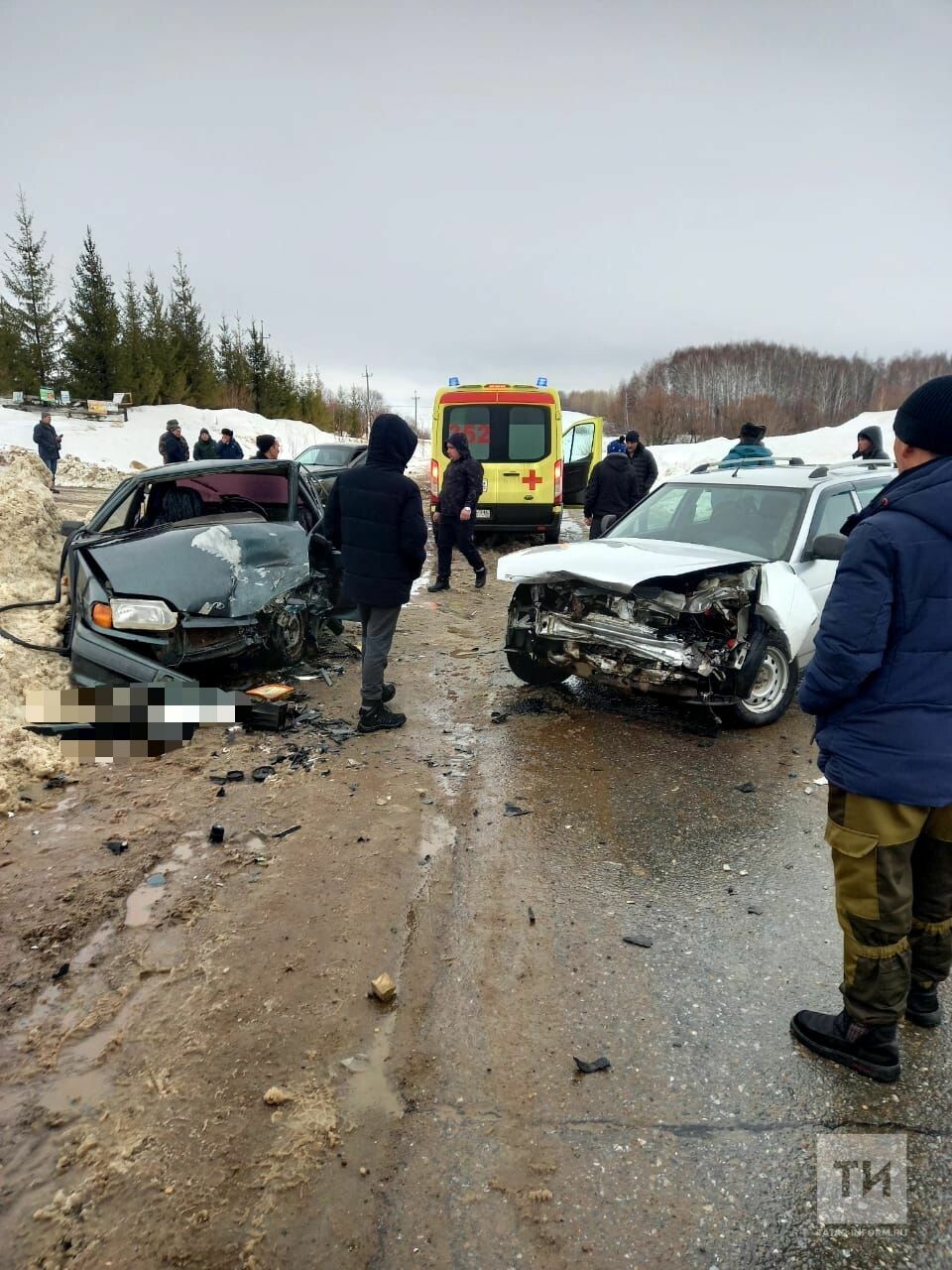 Мужчина и женщина получили травмы в ДТП в Мензелинском районе Татарстана