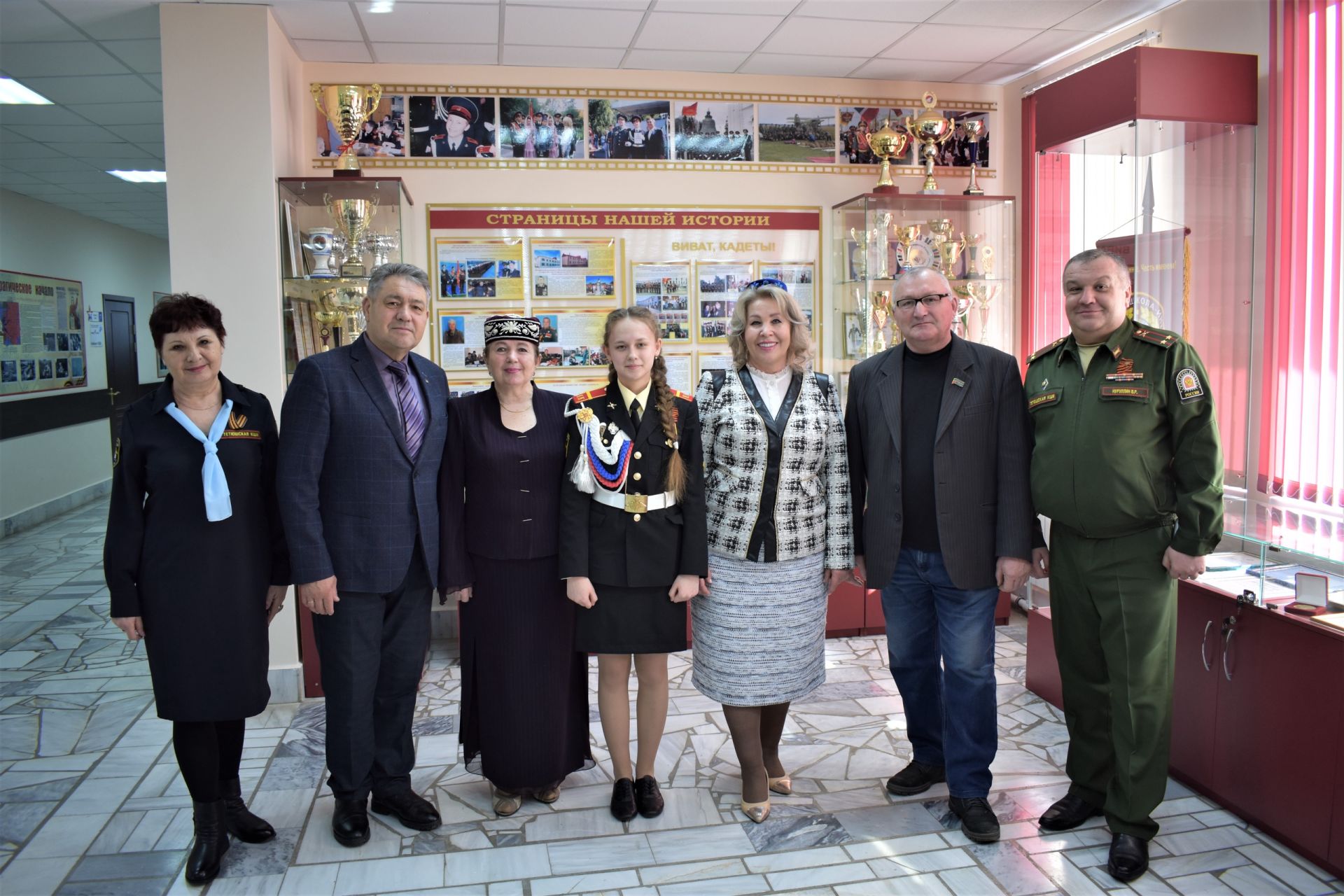 В Тетюшской кадетской школе-интернат прошел конкурс "А ну-ка, кадеты!"