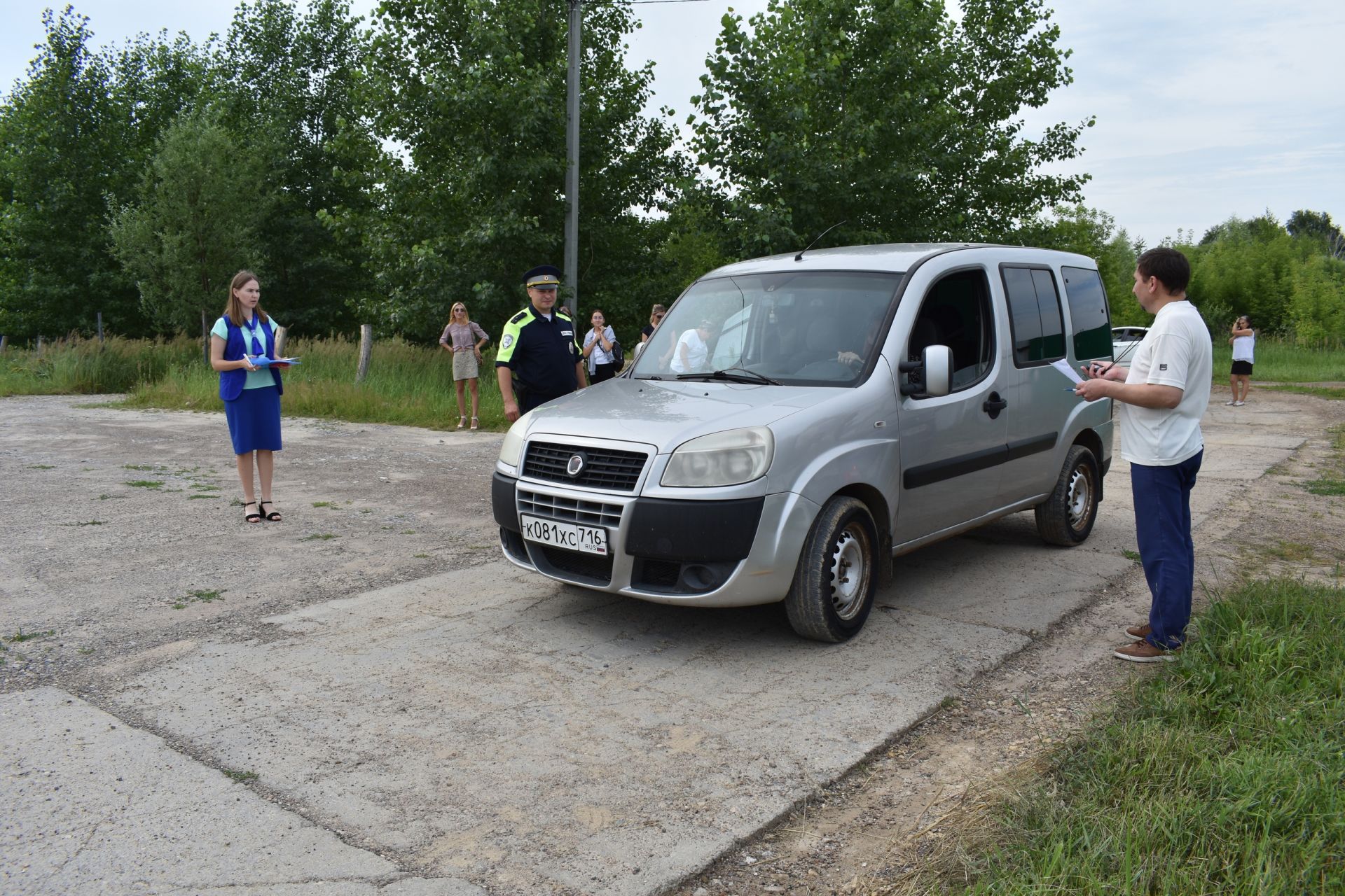 В Тетюшах соревновались автоледи