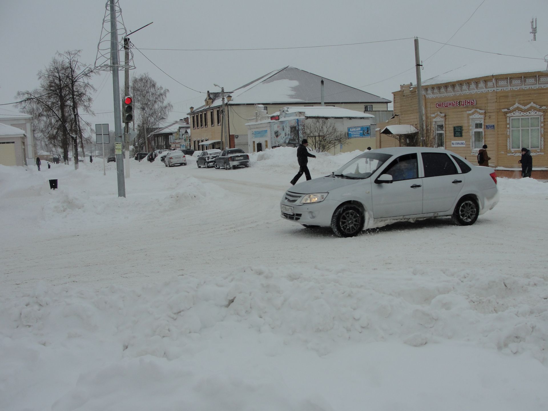 Ограничение движения в Тетюшах 19 января