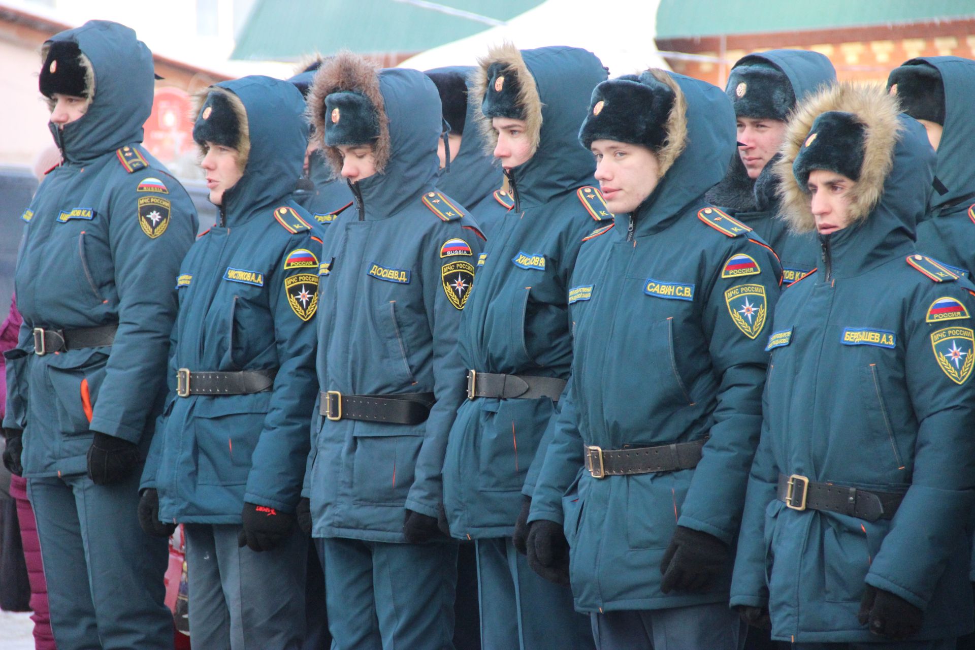 В Тетюшах прошел торжественный митинг, посвященный Дню Героев Отечества