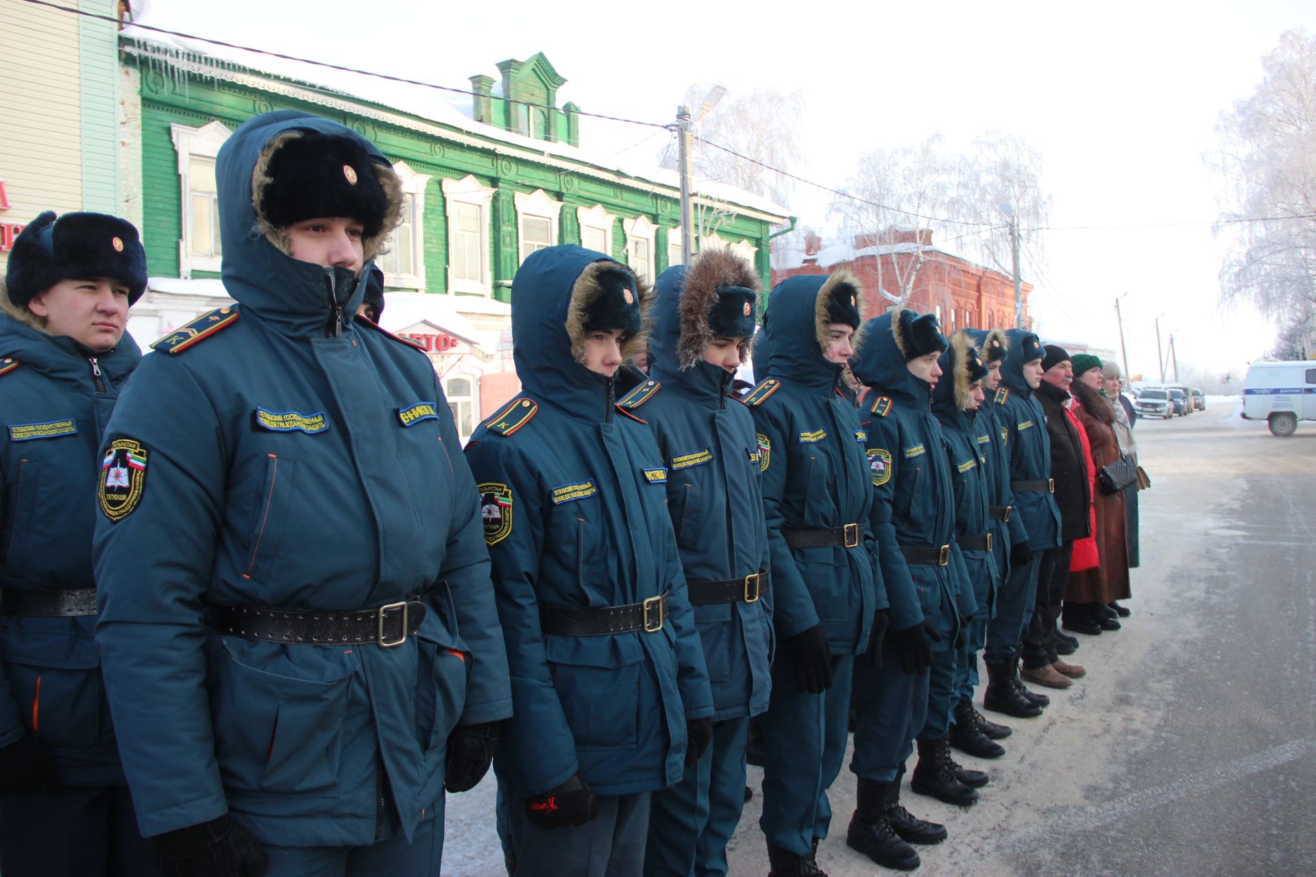 В Тетюшах прошел торжественный митинг, посвященный Дню Героев Отечества