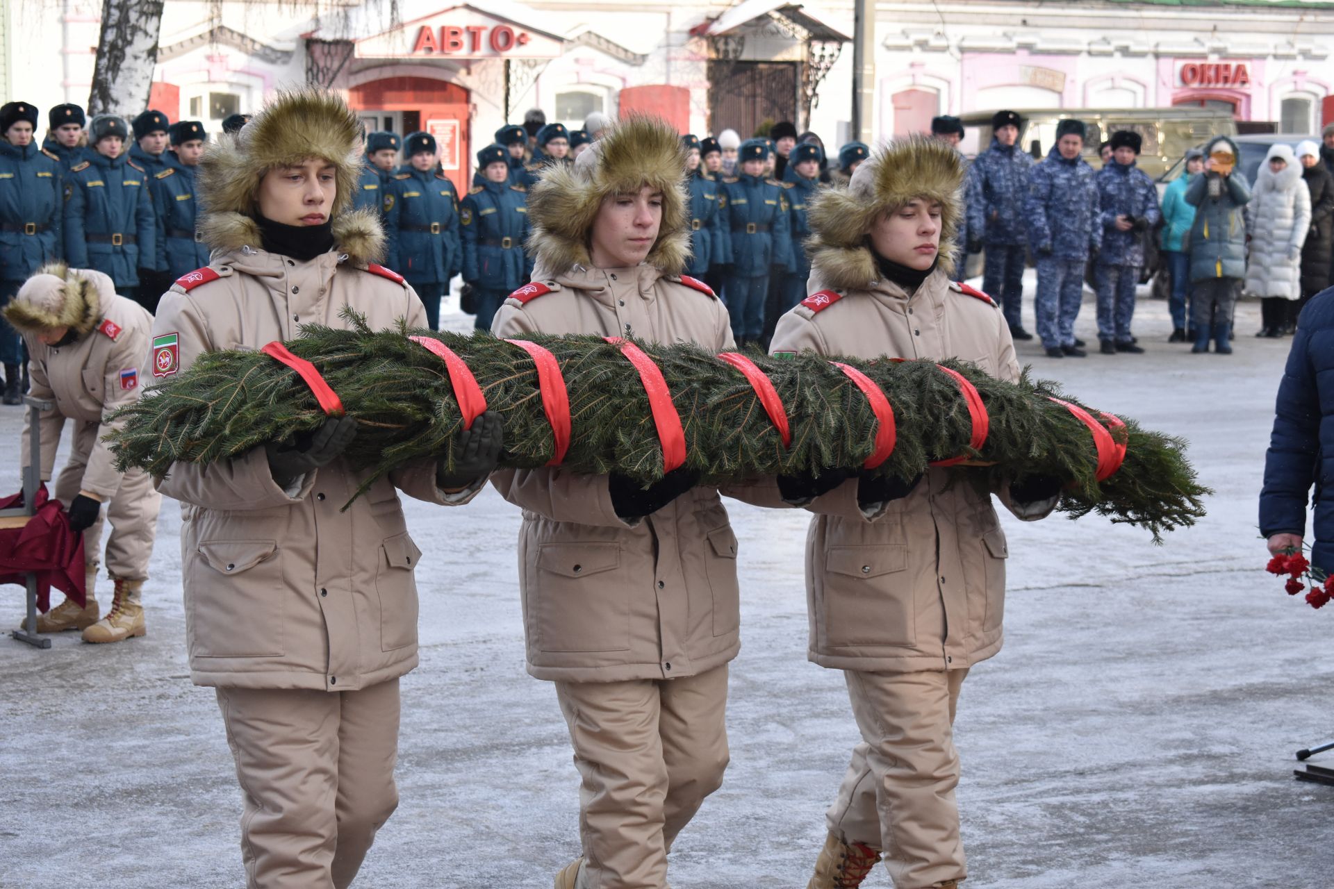 В Тетюшах прошел митинг «Сталинград – бессмертный город, воин, патриот»