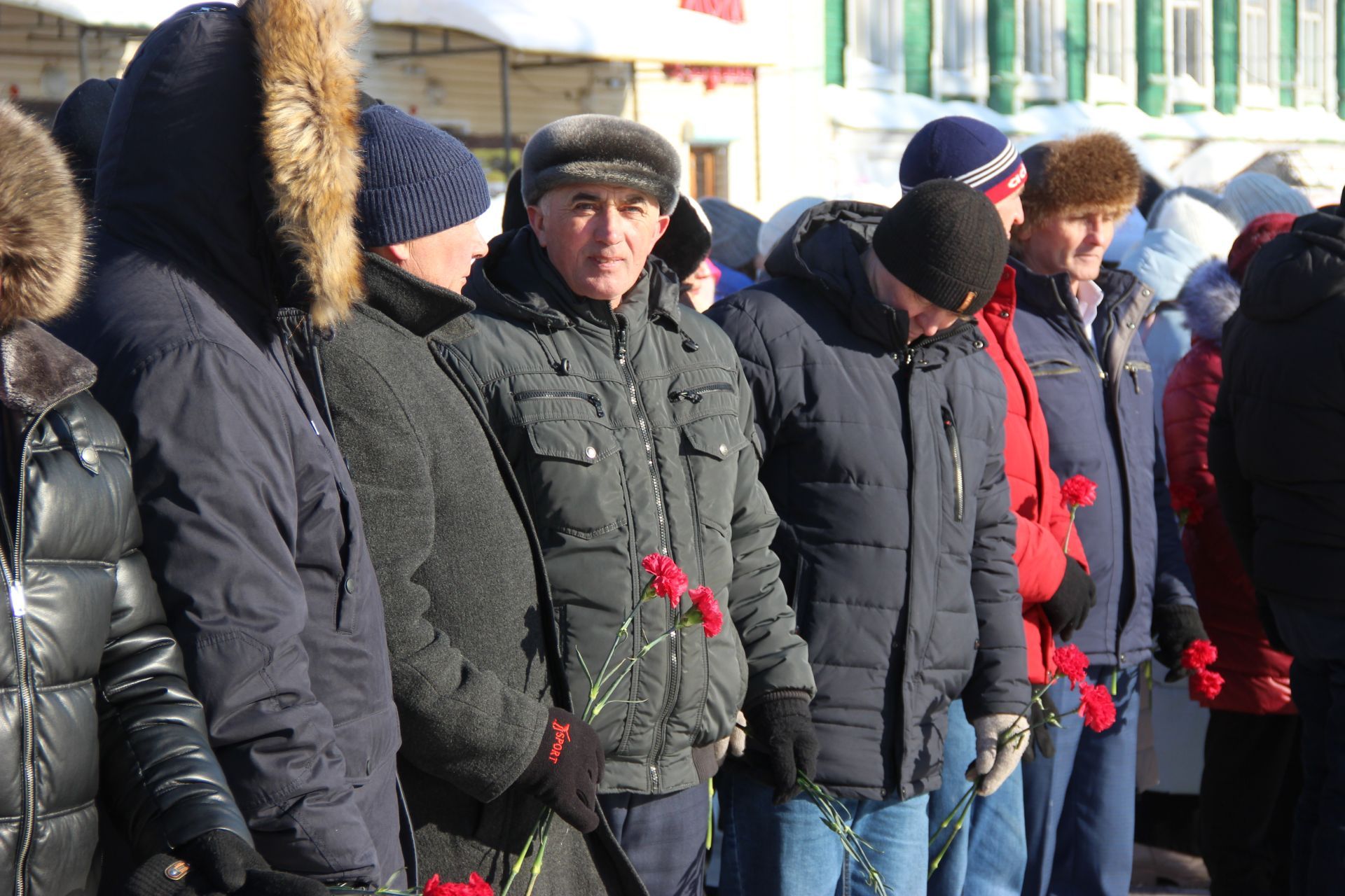 Торжественный митинг, посвященный Дню памяти о россиянах, исполнявших служебный долг за пределами Отечества