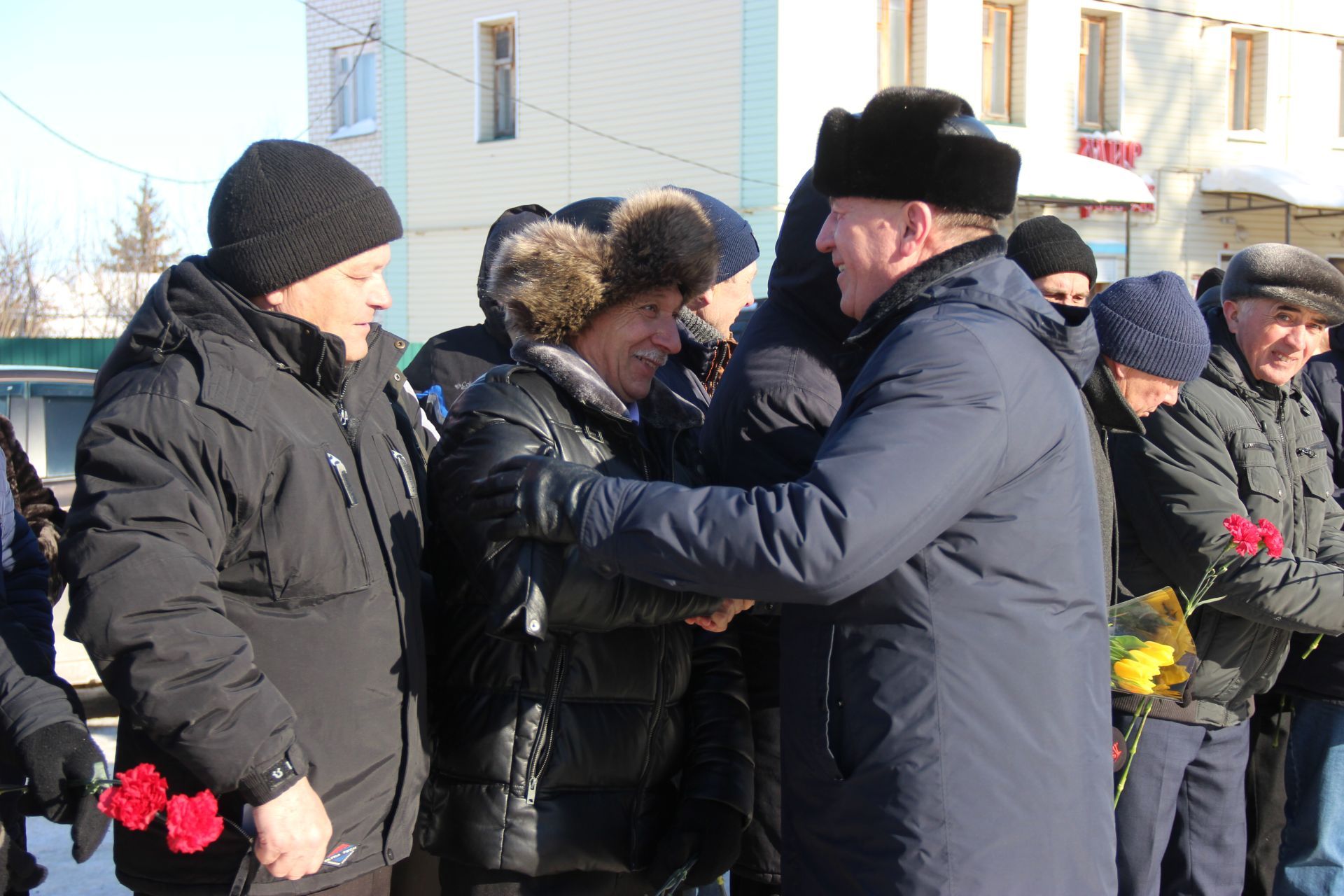 Торжественный митинг, посвященный Дню памяти о россиянах, исполнявших служебный долг за пределами Отечества