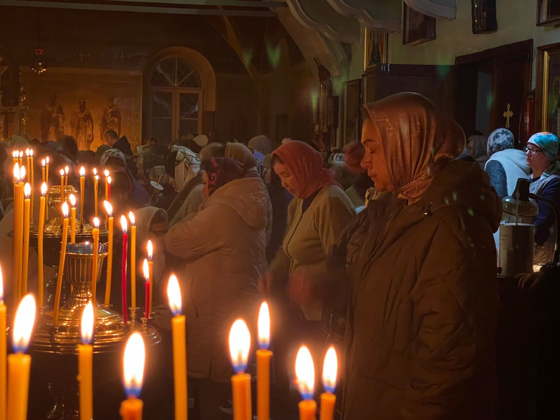 В Тетюшах, в Троицком соборе, состоялось Пасхальное богослужение