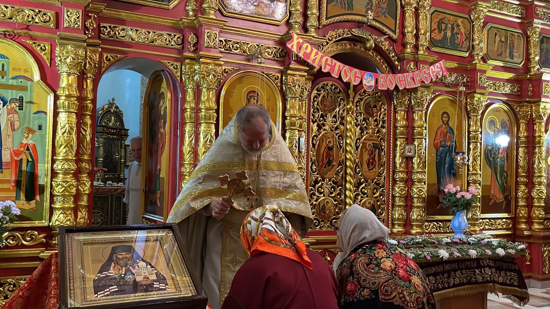 В Тетюшах, в Троицком соборе, состоялось Пасхальное богослужение